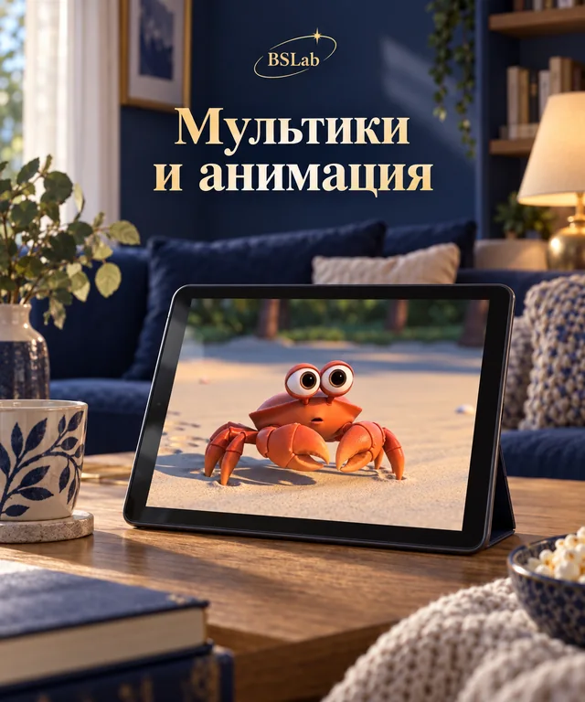 Мультфильм на заказ: демонстрационное оформление