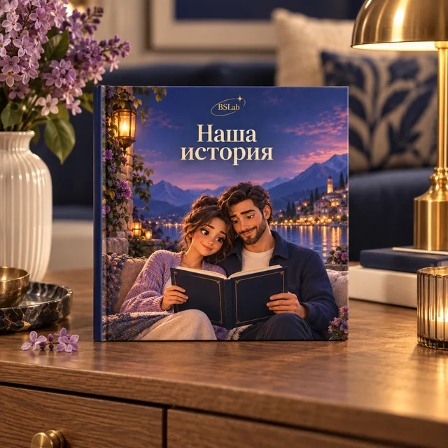 Книга по вашему сценарию: демонстрационное оформление