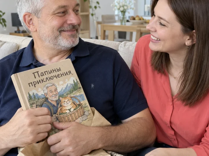Подарок человеку, у которого всё есть: начать с общей истории — иллюстрация BSLab Studio